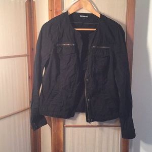 Lightweight black jacket from Express